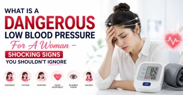What Is A Dangerous Low Blood Pressure For A Woman