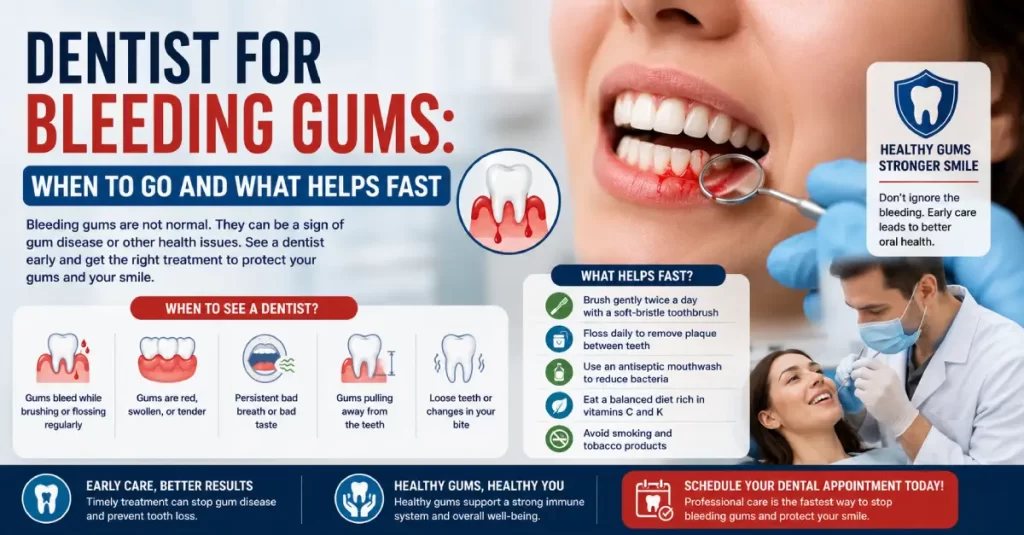 dentist for bleeding gums