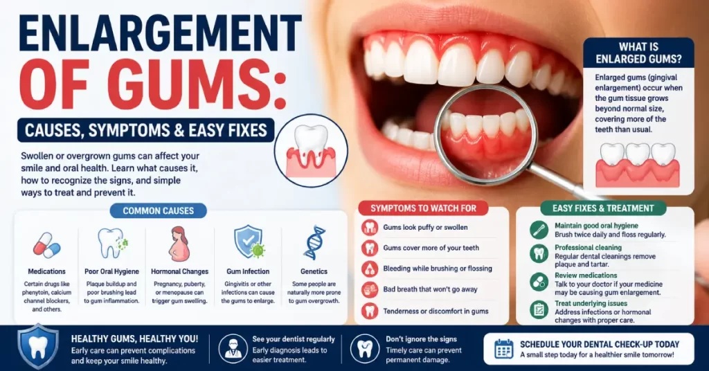 enlargement of gums