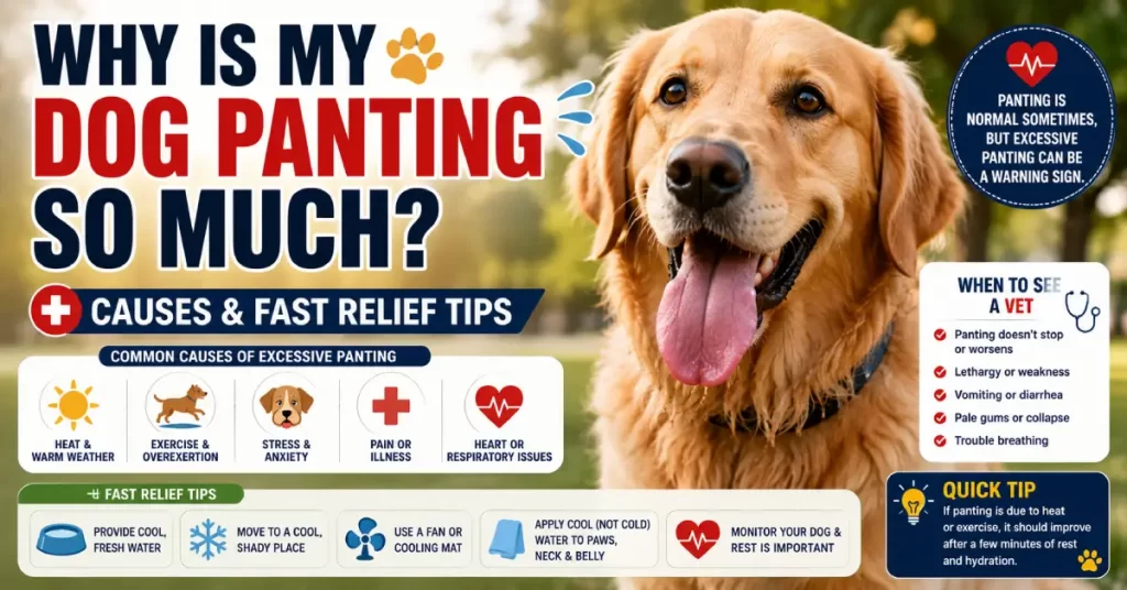 why is my dog panting so much